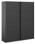 Armoire à portes coulissantes Veto B183 Noir - Noir brillant