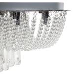 Lampe suspension DORNAS Argenté - Verre - 45 x 23 x 45 cm