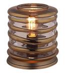 Lampe de chevet vintage en verre H24cm Verre - 19 x 24 x 19 cm