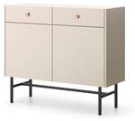 Sideboard DIVENOS Grau - Holzwerkstoff - 105 x 90 x 39 cm