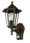 Wandlampe PARIS Kupfer - Graumetallic - Grün - Silber / Grau - Silbergrau - 23 x 39 cm