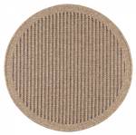 Tapis exterieur JUTE ART ⌀80 marron Marron - 80 x 80 cm