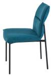 Chaise ETIVAL Lot de 2 Bleu - Textile - 61 x 85 x 51 cm