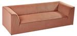 Sofa MERANZA Braun - Textil - 92 x 69 x 232 cm