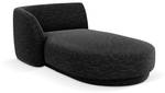 Chaiselongue MILEY Schwarz