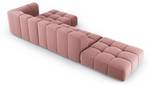 modulares Ecksofa SERENA 5 Sitzplätze Pink