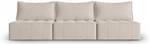 modulares Sofa MIKE 5 Sitzplätze Beige