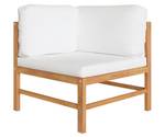 Canapé d'angle 3006492-5 Blanc - Bois manufacturé - Bois/Imitation - 66 x 60 x 66 cm