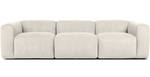 Einzelsofa BUFFO 5-Sitzer Creme - Breite: 290 cm