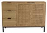 Buffet MARCEAU Braun - Holz teilmassiv - 40 x 78 x 110 cm