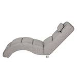 Chaise longue de relaxation Califfo Tissu gris