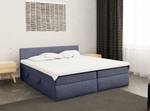 Boxspringbett Doppelbett Menorca Blau - Breite: 200 cm