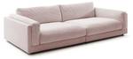 Big Sofa RAINA Pink - Breite: 254 cm - Textil