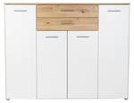 Kommode Sideboard Prato 70 AOW Braun - Weiß - Holzwerkstoff - Kunststoff - 156 x 123 x 39 cm