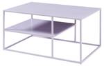 Table basse Solund Mauve - 90 x 45 x 60 cm