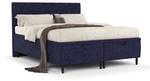 Premium Polsterbett Suzelle Blau - Breite: 180 cm