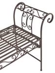 Banc de Jardin Cossila Métal Marron