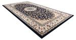 Teppich Wolle Nain Rosette Rahmen 80 x 150 cm