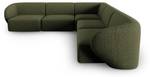 modulares Ecksofa SHANE 6 Sitzplätze Grün