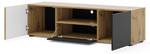 Tv lowboard AURIS RTV150 3D Beige - Holzwerkstoff - Kunststoff - 150 x 42 x 42 cm