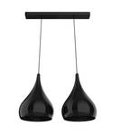 Suspension Calice Linear X2 Noir brillant