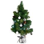 Künstlicher Weihnachtsbaum LED Grün - Kunststoff - 35 x 50 x 35 cm