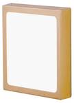 LED Deckenleuchte LERO Gold - Metall - 18 x 3 x 18 cm