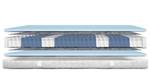 Orth. 7-Zonen Taschenfederkernmatratze Weiß - Kunststoff - 140 x 20 x 200 cm