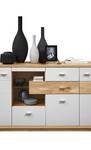 Sideboard Valente 4 Grau - Holzwerkstoff - Holzart/Dekor - 180 x 38 x 48 cm