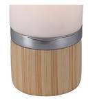 Lampe cylindrique en verre - NEILS Blanc - Verre - 13 x 34 x 13 cm