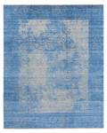Designer Teppich cm 248 x 307 blau - 