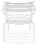 Fauteuil AROMA Blanc