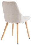 Chaise MASURIE Lot de 2 Beige - Textile - 56 x 85 x 49 cm