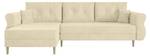 Ecksofa HERMES-L Creme