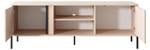 Meuble tv DAST RTV154 2D Beige - Bois manufacturé - Matière plastique - 154 x 54 x 40 cm