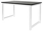 Bureau 120x60x745 cm noir/blanc Noir - Blanc