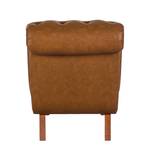 Chaiselongue Boheme Lederlook Cognac