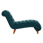 Chaiselongue Boheme Samtstoff Petrol