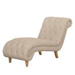 Chaise longue Boheme Tissu - Cappuccino