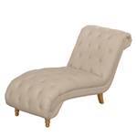 Chaise longue Boheme Tissu - Cappuccino