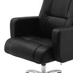 Fauteuil de direction Balvano Imitation cuir - Noir