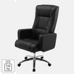 Fauteuil de direction Balvano Imitation cuir - Noir