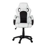 Gaming Chair Livaro Kunstleder / Mesh - Schwarz / Weiß