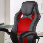 Fauteuil de direction Racing Noir / Rouge