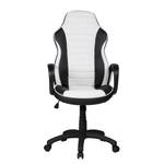 Fauteuil de direction Sprint Imitation cuir - Noir / Blanc