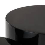 Tables d’appoint Circle (2 éléments) Noir brillant - Noir brillant