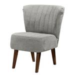 Fauteuil Rotnes I Tissu - Tissu Rasi: Argenté