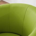 Fauteuil cocktail Wagait Imitation cuir - Vert pomme