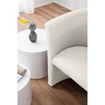 Fauteuil cocktail Wagait Imitation cuir - Blanc