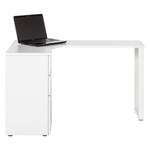 Bureau d'angle Filipo Blanc froid - Blanc